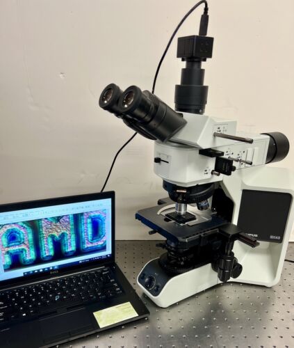 Olympus BX43 LED Microscope Nomarski DIC POL BF LWD Semiconductor Meta ...