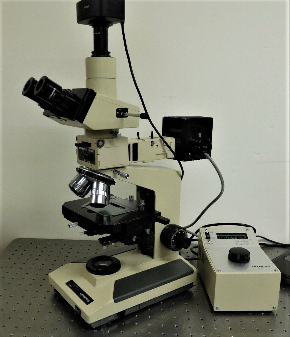 Olympus BH2 BHT UMA BF/DF Metallurgical Semiconductor Microscope – My Store