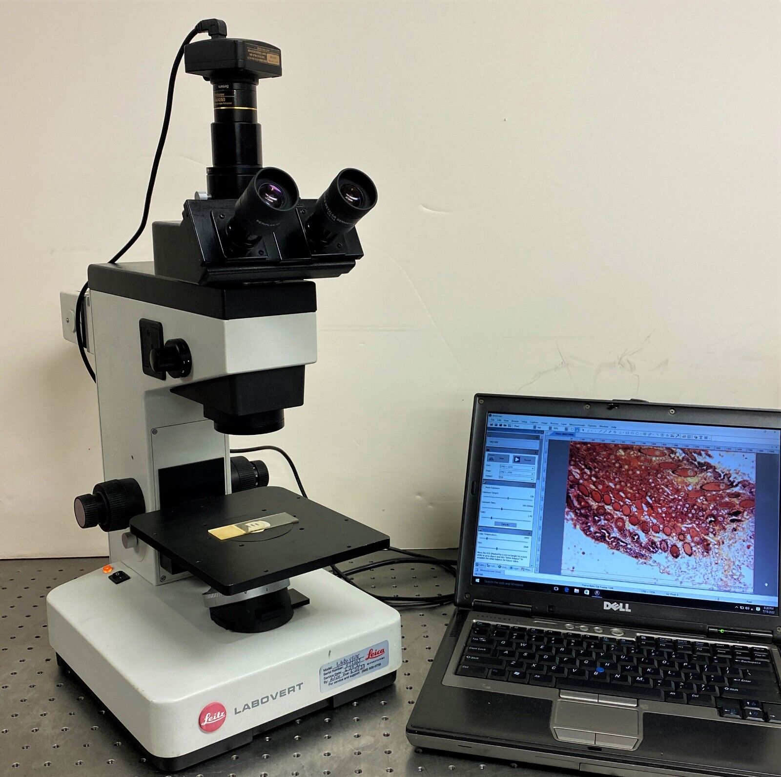 Lietz Leica Labovert LWD Inverted Microscope + 5 MP Camera – My Store